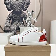 Christian Louboutin Fun Louis Junior White Loubi - 1