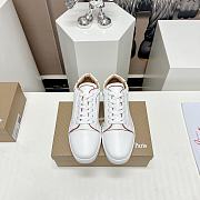 Christian Louboutin Fun Louis Junior White Loubi - 6