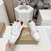 Christian Louboutin Fun Louis Junior White Loubi - 5