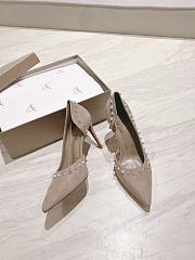 Christian Louboutin Heels C0254 Velvet lrishell 9cm - 4