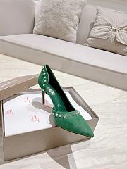 Christian Louboutin Heels C0256 Velvet lrishell 9cm - 3