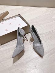 Christian Louboutin Heels C0257 Velvet lrishell 9cm - 4