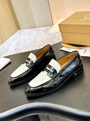 Christian Louboutin Leather Penny Loafers CL5412