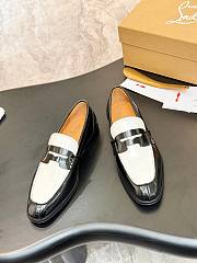 Christian Louboutin Leather Penny Loafers CL5412 - 5
