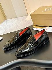 Christian Louboutin Leather Penny Loafers CL5413 - 1