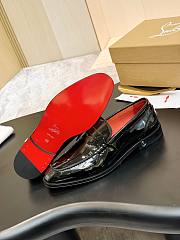Christian Louboutin Leather Penny Loafers CL5413 - 4
