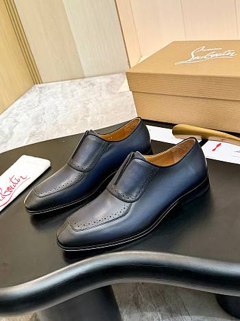 Christian Louboutin Loafer Cowhide Brown C1403