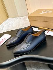 Christian Louboutin Loafer Cowhide Brown C1403 - 4