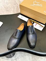 Christian Louboutin Loafer Cowhide Brown C1403 - 3