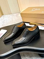 Christian Louboutin Loafer Cowhide Brown C1404 - 1