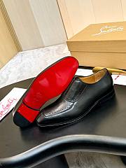 Christian Louboutin Loafer Cowhide Brown C1404 - 6