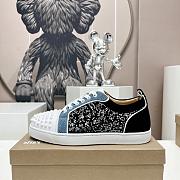 Christian Louboutin Louis Junior Spikes Orlato Black - 1