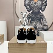 Christian Louboutin Louis Junior Spikes Orlato Black - 5