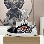 Christian Louboutin Multicolor Louis Junior Spikes Orlato - 5