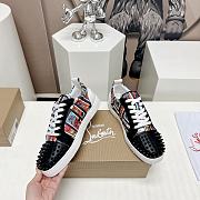 Christian Louboutin Multicolor Louis Junior Spikes Orlato - 4