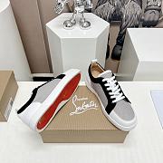 Christian Louboutin Rantu Colorblock Grey Black - 5