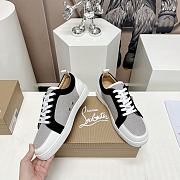 Christian Louboutin Rantu Colorblock Grey Black - 2