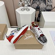 Christian Louboutin Studded Multicolor Patchwork - 4