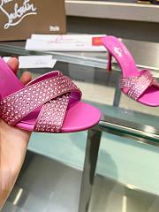 Christian Louboutin Mariza ls C2511 Strass Red Sole - 3