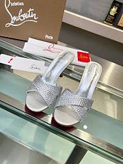 Christian Louboutin Mariza ls C2512 Strass Red Sole - 3