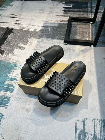 Christian Louboutin Pool Fun Slide C3210-01