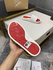 Christian Louboutin Slide Classic Spike Flat C3614 - 6