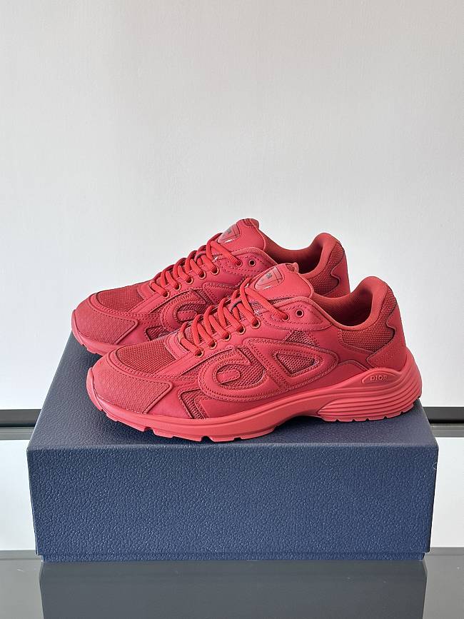 Dior x Stone Island B30 Sneaker Red 3SN279ZAN H557 - 1