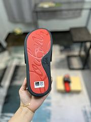 Christian Louboutin Slide Glitter Spikes C5210 - 3