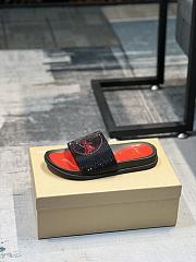 Christian Louboutin Slide Glitter Spikes C5211 - 6