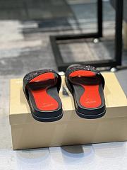 Christian Louboutin Slide Glitter Spikes C5211 - 3
