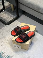 Christian Louboutin Slide Glitter Spikes C5211 - 5