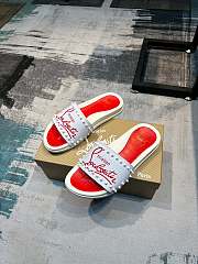Christian Louboutin Slide Logo Spikes C5441 - 1