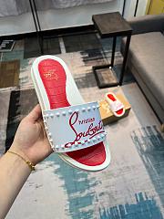 Christian Louboutin Slide Logo Spikes C5441 - 5