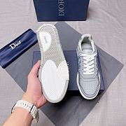 Dior B27 Low Blue Grey Sneaker D0203 - 3