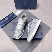 Dior B27 Low Blue Grey Sneaker D0203 - 4