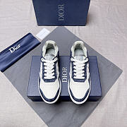 Dior B27 Low Blue White Sneaker D0204 - 4