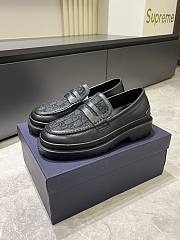 Dior Men's Loafer with Shiny Leather D902B-02 - 1