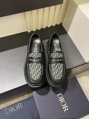 Dior Men's Loafer with Shiny Leather D902B-03 - 4