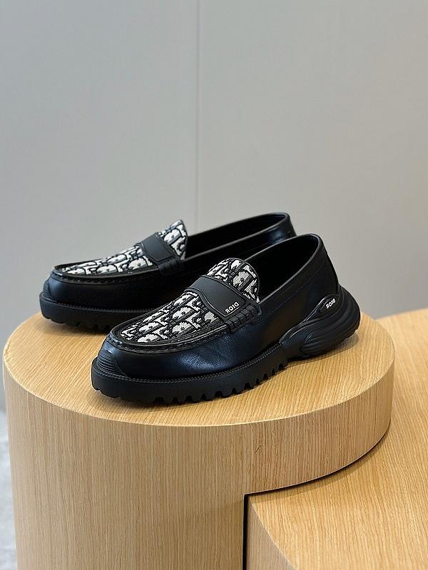 Dior Oblique Black Loafers Code D0055-01 - 1