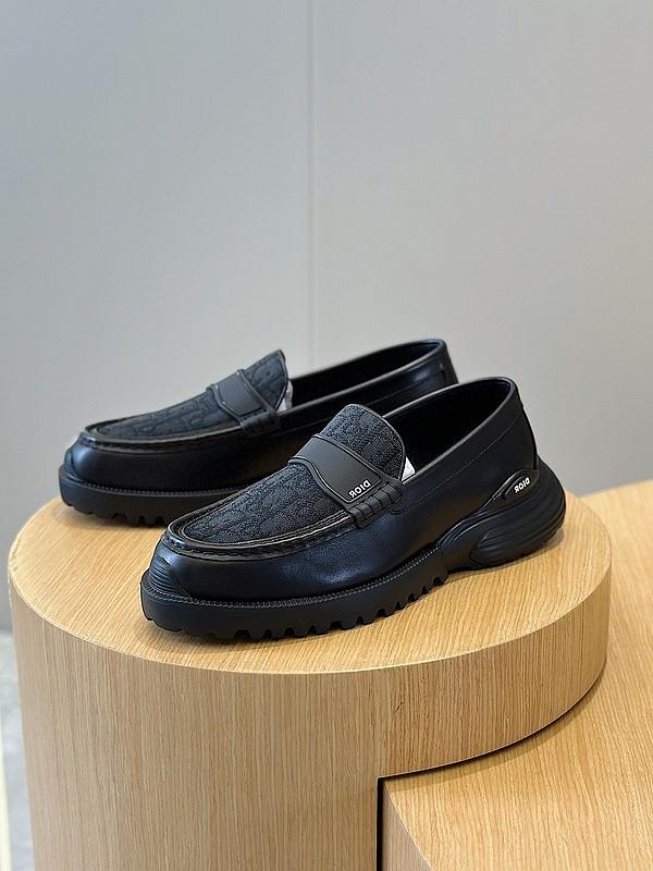 Dior Oblique Black Loafers Code D0055-02 - 1