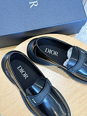 Dior Oblique Black Loafers Code D0055-04 - 3