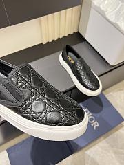 Dior Men's Slip-on Shoes with Oblique D0835B-01 - 6