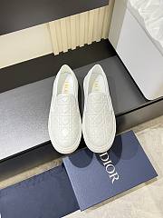 Dior Men's Slip-on Shoes with Oblique D0835B-02 - 5