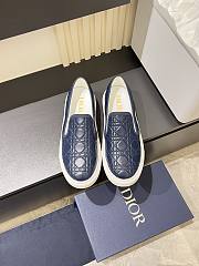 Dior Men's Slip-on Shoes with Oblique D0835B-03 - 4