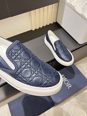 Dior Men's Slip-on Shoes with Oblique D0835B-03 - 2