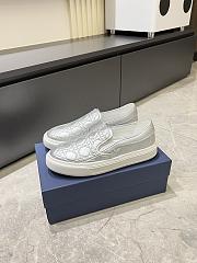 Dior Men's Slip-on Shoes with Oblique D0835B-04 - 1