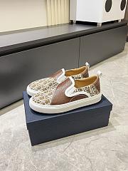 Dior Men's Slip-on Shoes with Oblique D0835B-05 - 4