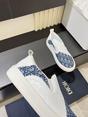 Dior Men's Slip-on Shoes with Oblique D0835B-06 - 6