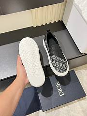 Dior Men's Slip-on Shoes with Oblique D0835B-07 - 5