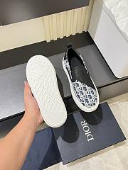 Dior Men's Slip-on Shoes with Oblique D0835B-08 - 6